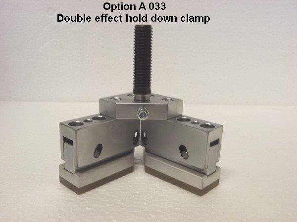 A033 Double effect hold down clamp